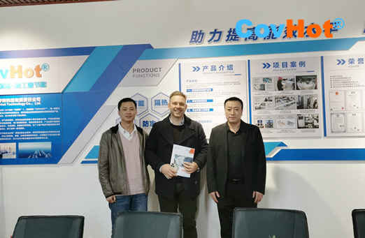 科好特公司迎接俄羅斯客戶參觀考察，洽談合作